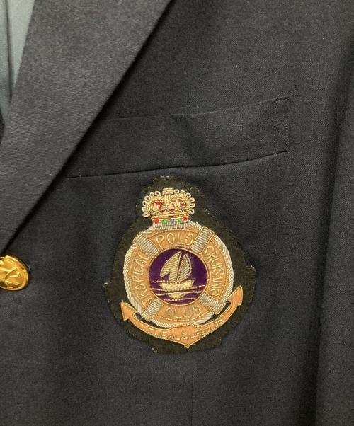 POLO RALPH LAUREN（ポロ・ラルフローレン）POLO RALPH LAUREN (ポロ・ラルフローレン) 金釦 ブレザー ネイビー サイズ:C92-W80-T170　A5の古着・服飾アイテム