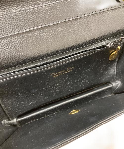 Christian Dior（クリスチャン ディオール）Christian Dior (クリスチャン ディオール) ショルダーバッグ ブラックの古着・服飾アイテム