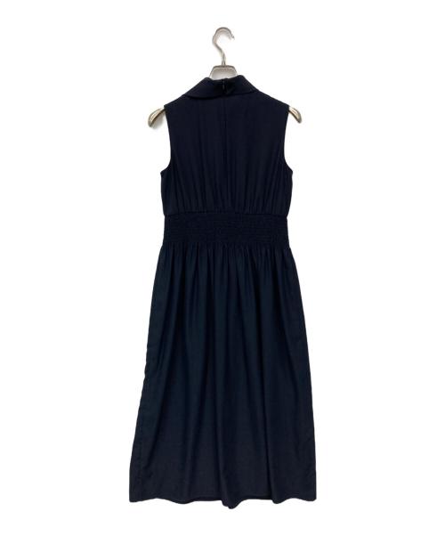 theory luxe（セオリーリュクス）theory luxe (セオリーリュクス) ノースリーブワンピース ネイビー サイズ:38の古着・服飾アイテム