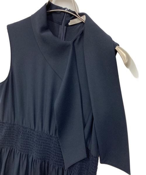 theory luxe（セオリーリュクス）theory luxe (セオリーリュクス) ノースリーブワンピース ネイビー サイズ:38の古着・服飾アイテム