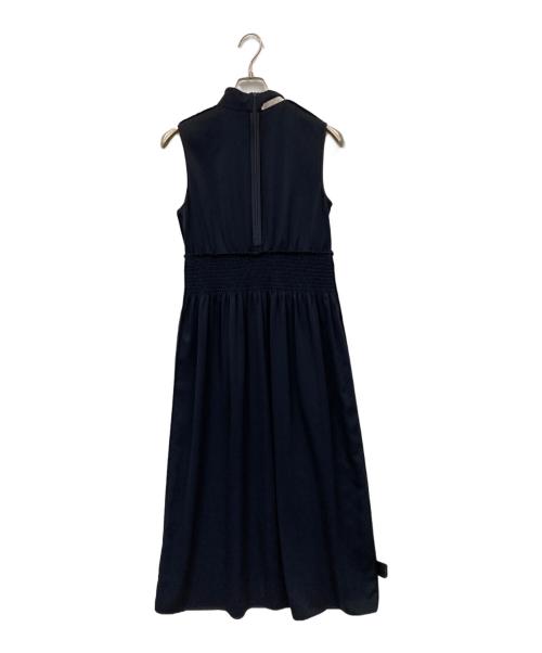 theory luxe（セオリーリュクス）theory luxe (セオリーリュクス) ノースリーブワンピース ネイビー サイズ:38の古着・服飾アイテム