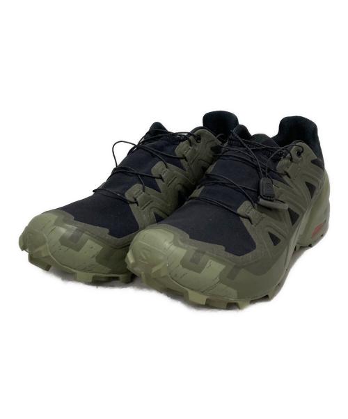 SALOMON（サロモン）SALOMON (サロモン) SPEEDCROSS 6 GORE-TEX グリーン サイズ:27.5の古着・服飾アイテム