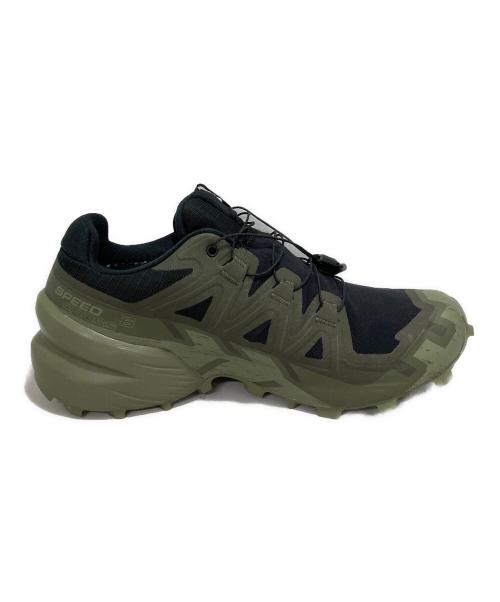 SALOMON（サロモン）SALOMON (サロモン) SPEEDCROSS 6 GORE-TEX グリーン サイズ:27.5の古着・服飾アイテム