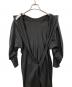 中古・古着 Mame Kurogouchi (マメクロゴウチ) ワンピース ブラック サイズ:2：8000円