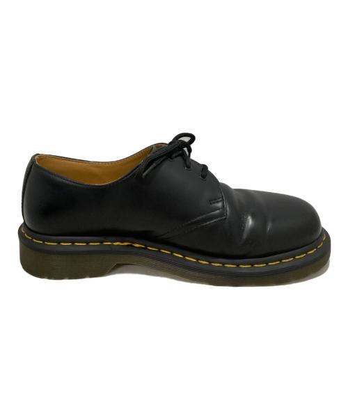 Dr.Martens（ドクターマーチン）Dr.Martens (ドクターマーチン) 3ホールシューズ ブラック サイズ:UK8の古着・服飾アイテム