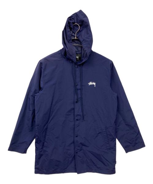 stussy（ステューシー）stussy (ステューシー) ナイロンジャケット ネイビー サイズ:Lの古着・服飾アイテム