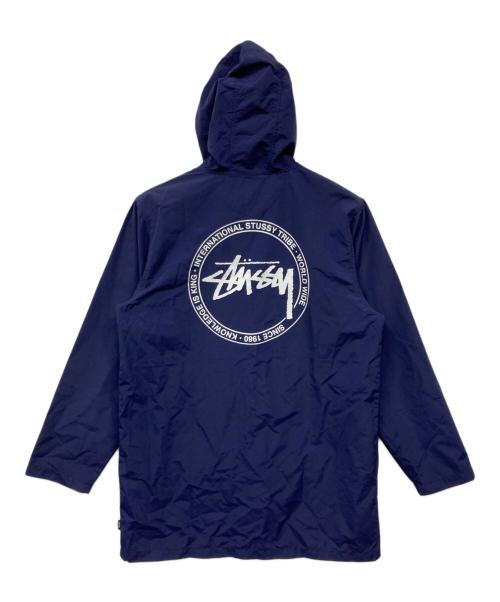 stussy（ステューシー）stussy (ステューシー) ナイロンジャケット ネイビー サイズ:Lの古着・服飾アイテム