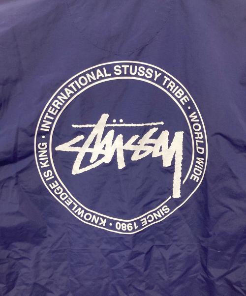 stussy（ステューシー）stussy (ステューシー) ナイロンジャケット ネイビー サイズ:Lの古着・服飾アイテム