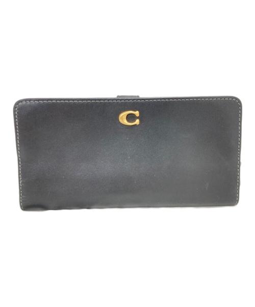 COACH（コーチ）COACH (コーチ) 長財布 ブラックの古着・服飾アイテム