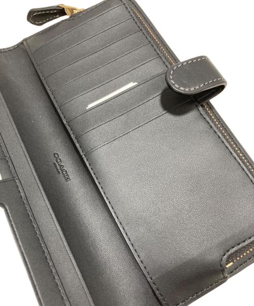 COACH（コーチ）COACH (コーチ) 長財布 ブラックの古着・服飾アイテム