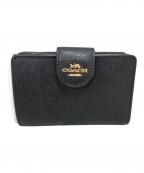 COACHコーチ）の古着「財布」｜ブラック