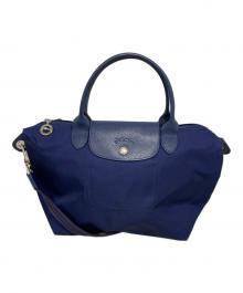 LONGCHAMP（ロンシャン）の古着「2WAYバッグ」｜ネイビー