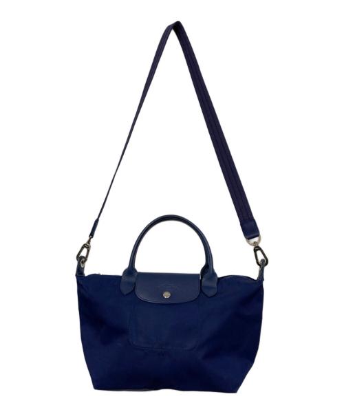 LONGCHAMP（ロンシャン）LONGCHAMP (ロンシャン) 2WAYバッグ ネイビーの古着・服飾アイテム