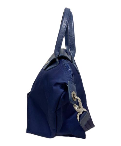 LONGCHAMP（ロンシャン）LONGCHAMP (ロンシャン) 2WAYバッグ ネイビーの古着・服飾アイテム