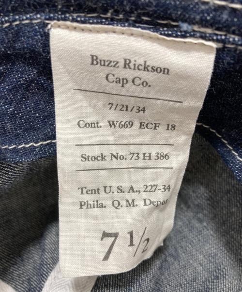 BUZZ RICKSON'S（バズリクソンズ）Buzz Rickson's (バズリクソンズ) ARMY HAT インディゴ サイズ:71/2の古着・服飾アイテム