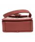 中古・古着 COACH (コーチ) ノース／サウス ロニー クロスボディ シグネチャー ジャカード ピンク：10000円
