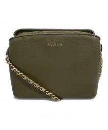 FURLA（フルラ）の古着「ショルダーバッグ」｜カーキ