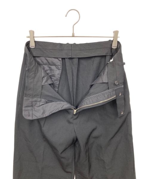 H BEAUTY&YOUTH（エイチ ビューティー&ユース）H BEAUTY&YOUTH (エイチ ビューティー&ユース) ワイドスラックス ブラック サイズ:Mの古着・服飾アイテム