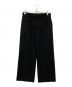 H BEAUTY&YOUTH（エイチ ビューティー&ユース）の古着「ワイドスラックス」｜ブラック