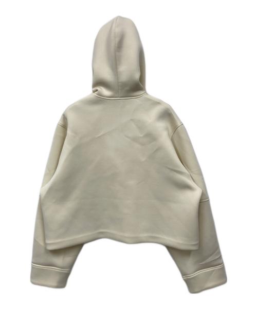 Adam et Rope（アダム エ ロペ）Adam et Rope (アダム エ ロペ) フードジャケットブルゾン アイボリー サイズ:Freeの古着・服飾アイテム