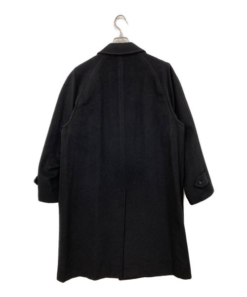 BURBERRY LONDON（バーバリーロンドン）BURBERRY LONDON (バーバリーロンドン) カシミヤ混ステンカラーコート ネイビー サイズ:表記なしの古着・服飾アイテム