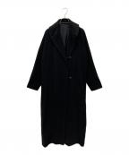 YOHJI YAMAMOTOヨウジヤマモト）の古着「フックデティールコート」｜ブラック