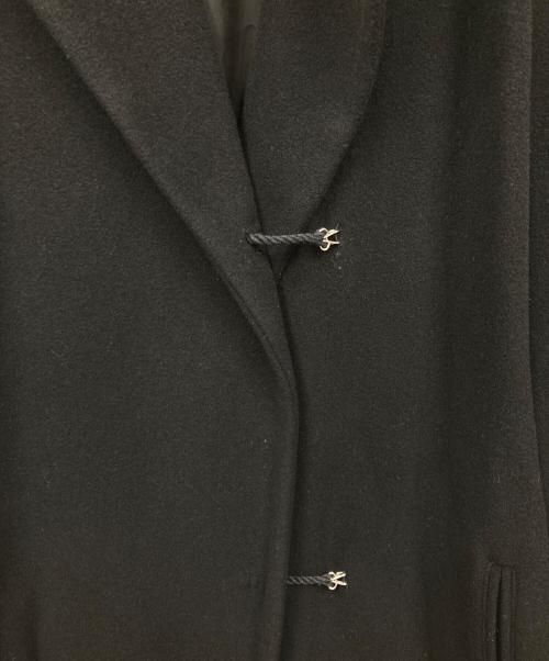 YOHJI YAMAMOTO（ヨウジヤマモト）YOHJI YAMAMOTO (ヨウジヤマモト) フックデティールコート ブラック サイズ:2の古着・服飾アイテム