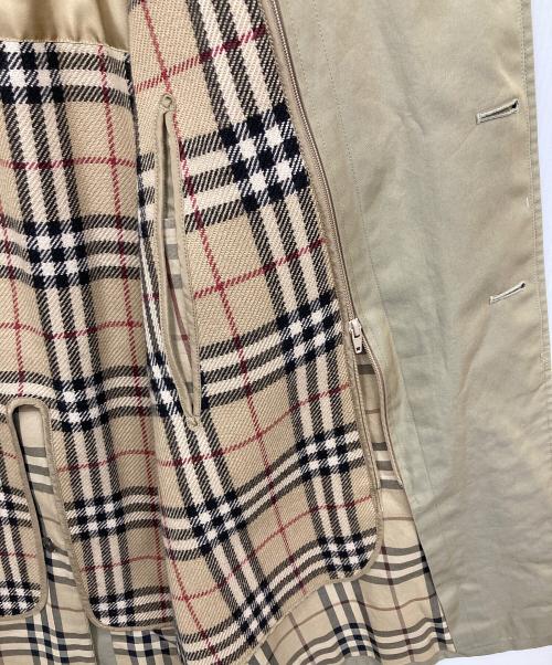 BURBERRY LONDON（バーバリーロンドン）BURBERRY LONDON (バーバリーロンドン) ライナー付きステンカラーコート ベージュ サイズ:不明の古着・服飾アイテム