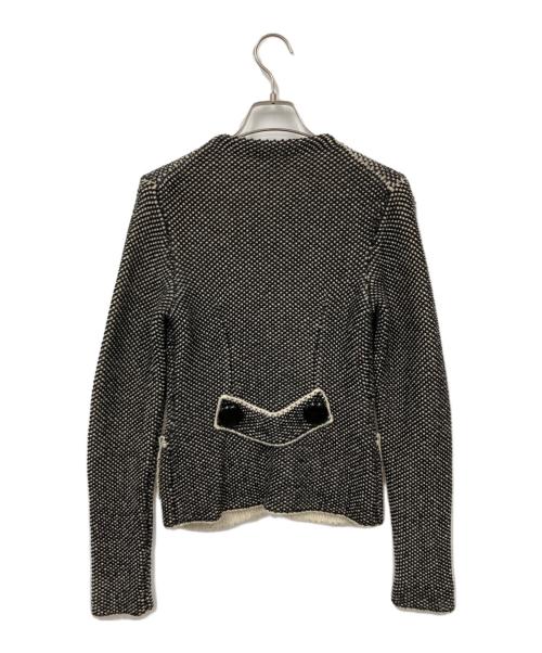 LOUIS VUITTON（ルイ ヴィトン）LOUIS VUITTON (ルイ ヴィトン) ノーカラージャケット グレー サイズ:Sの古着・服飾アイテム