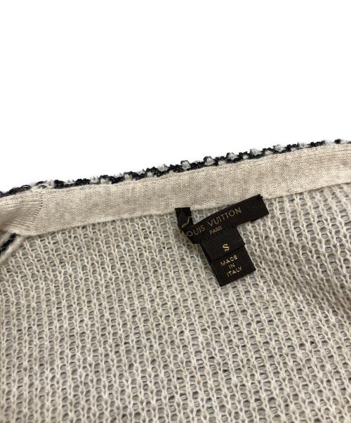 LOUIS VUITTON（ルイ ヴィトン）LOUIS VUITTON (ルイ ヴィトン) ノーカラージャケット グレー サイズ:Sの古着・服飾アイテム