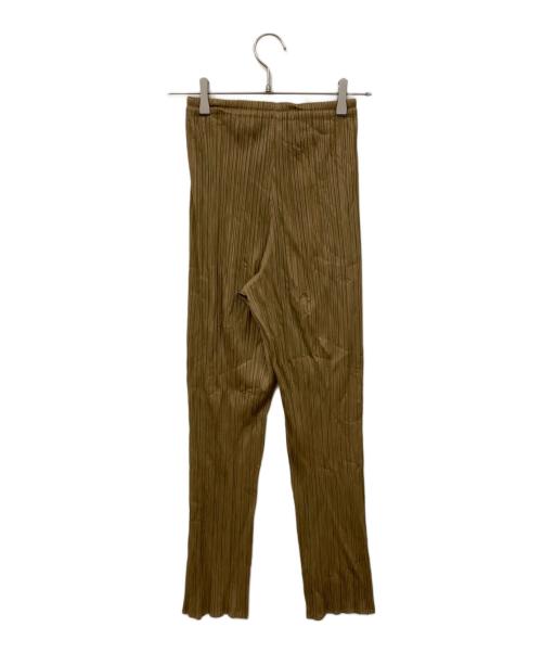 PLEATS PLEASE（プリーツプリーズ）PLEATS PLEASE (プリーツプリーズ) プリーツパンツ ベージュ サイズ:2の古着・服飾アイテム