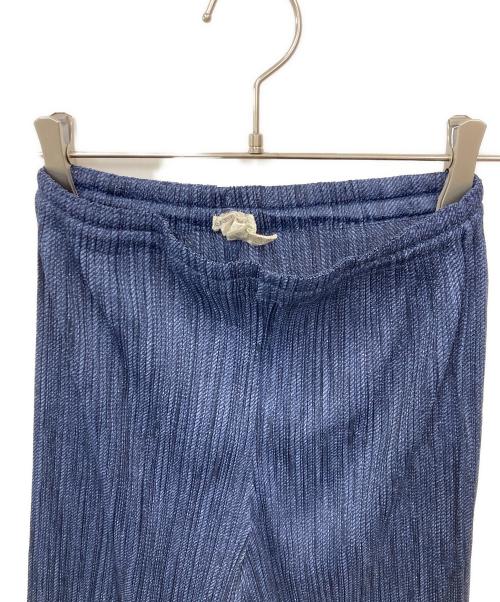 PLEATS PLEASE（プリーツプリーズ）PLEATS PLEASE (プリーツプリーズ) プリーツパンツ ネイビー サイズ:2の古着・服飾アイテム