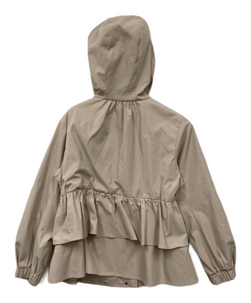 CELFORD（セルフォード）CELFORD (セルフォード) ティアードフリル撥水ブルゾン ベージュ サイズ:36の古着・服飾アイテム
