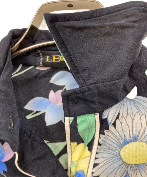LEONARD（レオナール）LEONARD (レオナール) 花柄シャツ ネイビー サイズ:不明の古着・服飾アイテム