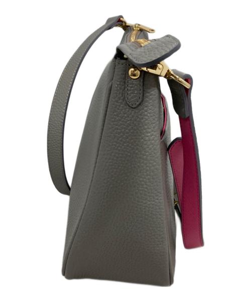 A.D.M.J.（エーディーエムジェイ）A.D.M.J. (エーディーエムジェイ) ショルダーバッグ グレーの古着・服飾アイテム