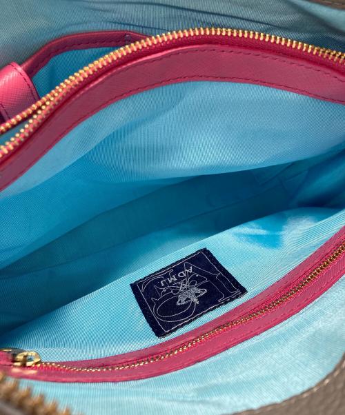 A.D.M.J.（エーディーエムジェイ）A.D.M.J. (エーディーエムジェイ) ショルダーバッグ グレーの古着・服飾アイテム