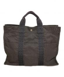 HERMES（エルメス）の古着「エールライントートバッグ」｜グレー