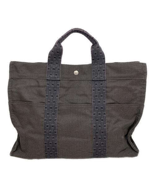 HERMES（エルメス）HERMES (エルメス) エールライントートバッグ グレーの古着・服飾アイテム