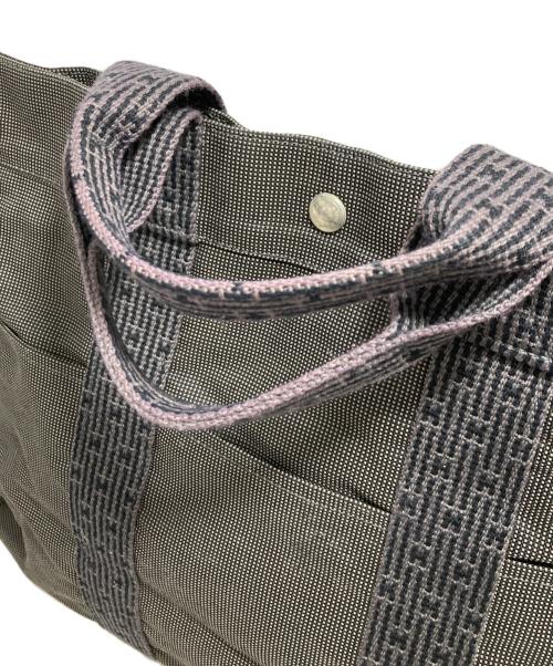 HERMES（エルメス）HERMES (エルメス) エールライントートバッグ グレーの古着・服飾アイテム