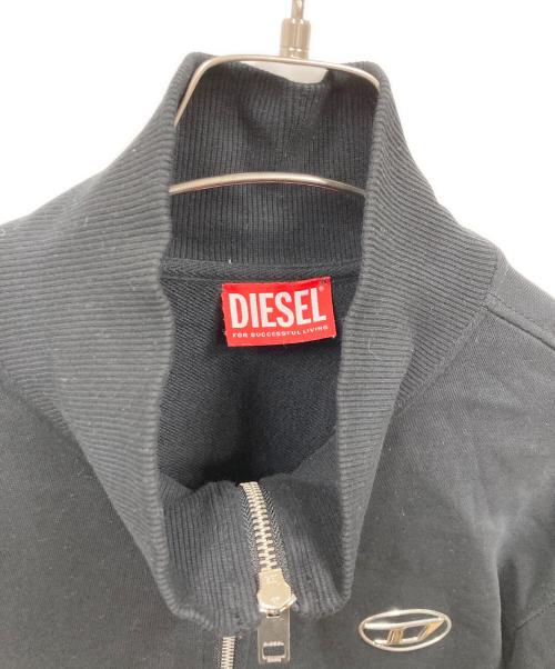DIESEL（ディーゼル）DIESEL (ディーゼル) S-GINNI-ZIP-OD ブラック サイズ:XLの古着・服飾アイテム