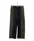 DIESELディーゼル）の古着「切替パンツ」｜ブラック