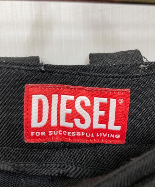 DIESEL（ディーゼル）DIESEL (ディーゼル) 切替パンツ ブラック サイズ:SIZE46の古着・服飾アイテム