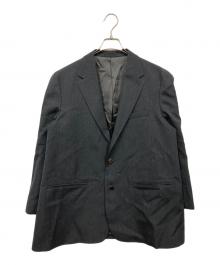 FUMITO GANRYU（フミトガンリュウ）の古着「メタルボタン ウールブレザージャケット」｜グレー