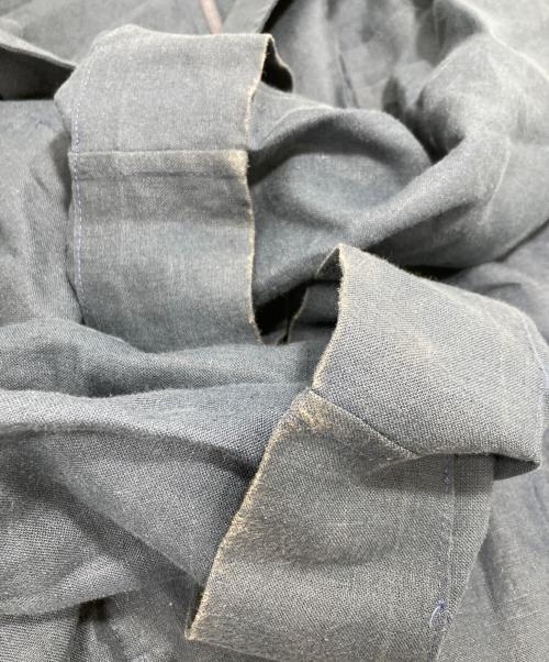 ANATOMICA（アナトミカ）ANATOMICA (アナトミカ) リネン テーラードジャケット ネイビー サイズ:表記無しの古着・服飾アイテム
