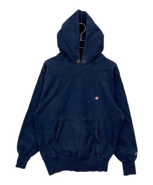 Champion（チャンピオン）Champion (チャンピオン) パーカー ネイビー サイズ:Ｌの古着・服飾アイテム