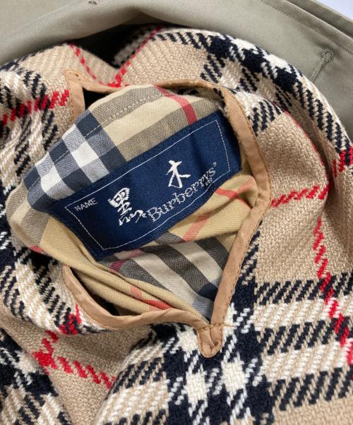 Burberry's（バーバリーズ）Burberry's (バーバリーズ) ライナー付ステンカラーコート ベージュ サイズ:不明の古着・服飾アイテム