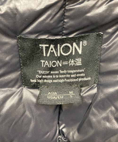 TAION（タイオン）TAION (タイオン) 800FLP DOWN JACKET ブラック サイズ:Mの古着・服飾アイテム