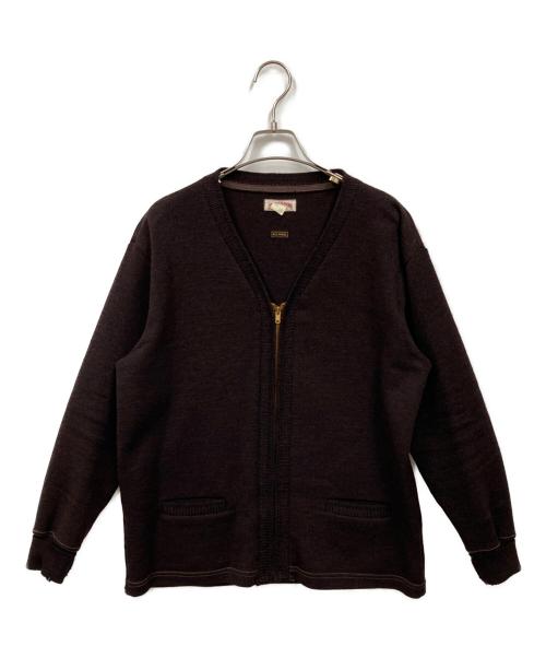 THE REAL McCOY'S（ザ・リアルマッコイズ）THE REAL McCOY'S (ザ・リアルマッコイズ) カーディガン レッド サイズ:40の古着・服飾アイテム