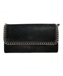 STELLA McCARTNEY（ステラマッカートニー）の古着「ファラベラ コンチネンタルウォレット」｜ブラック