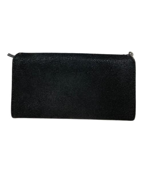 STELLA McCARTNEY（ステラマッカートニー）STELLA McCARTNEY (ステラマッカートニー) ファラベラ コンチネンタルウォレット ブラックの古着・服飾アイテム